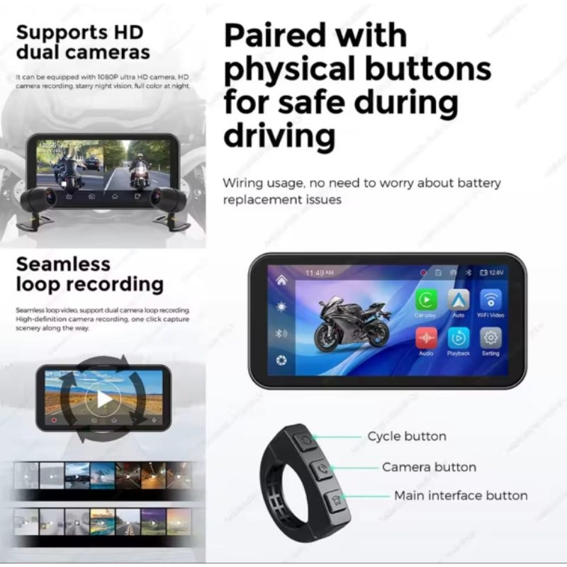 kamera dashcam depan belakang