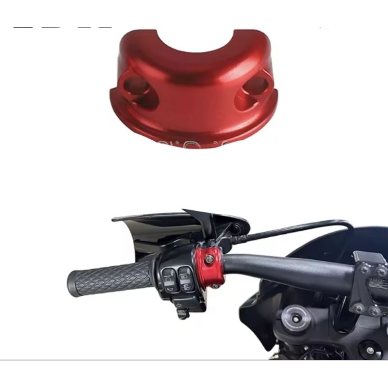 handlebar clam cover for harley davidson
