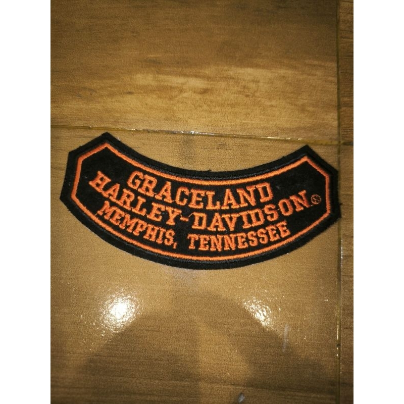 patch Harley Davidson graceland