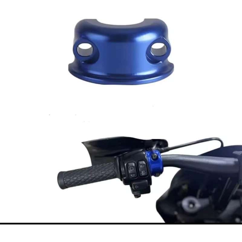 handlebar clam cover for harley davidson