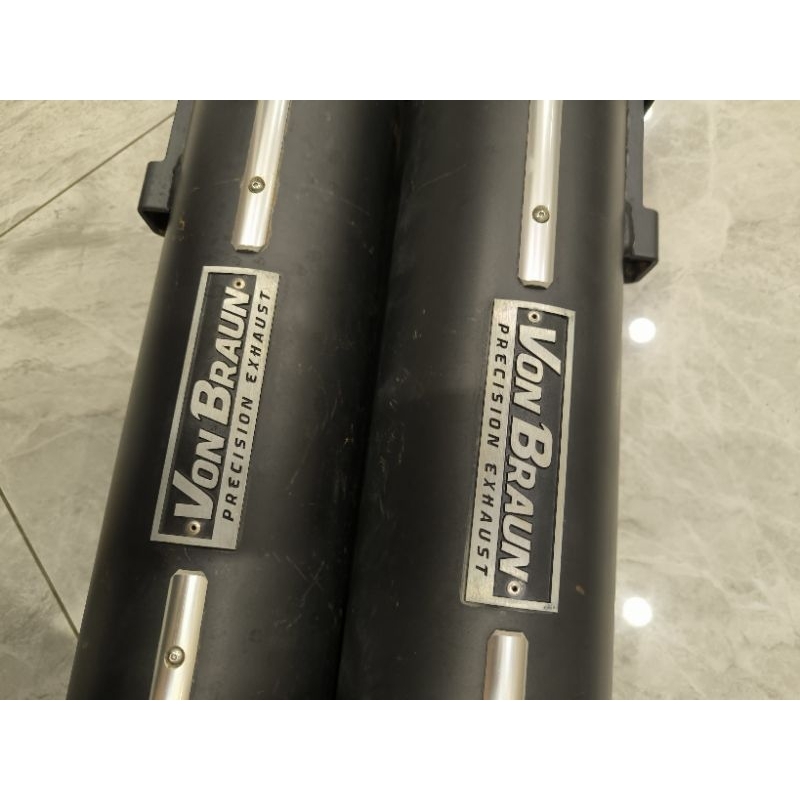 von braun mufflers exhaus second original