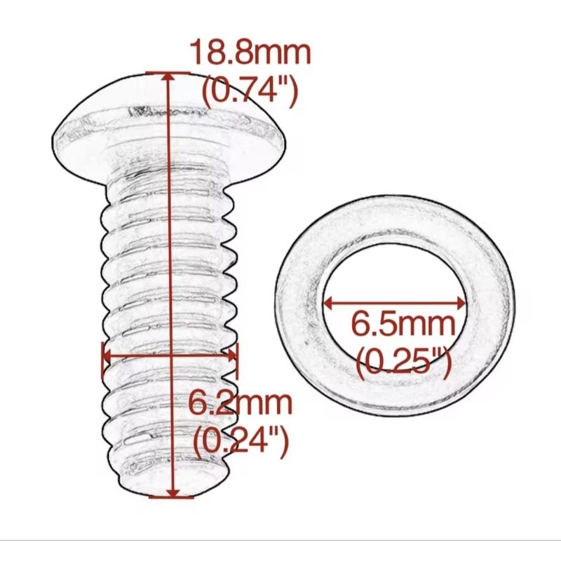 BOLT baut delby cover