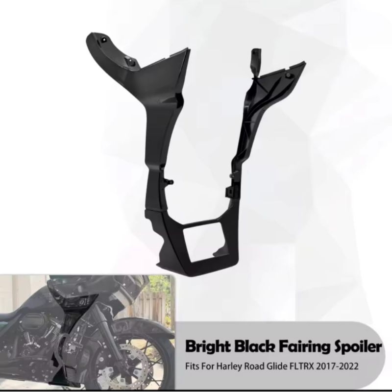 gloss black fairing spoiler cover