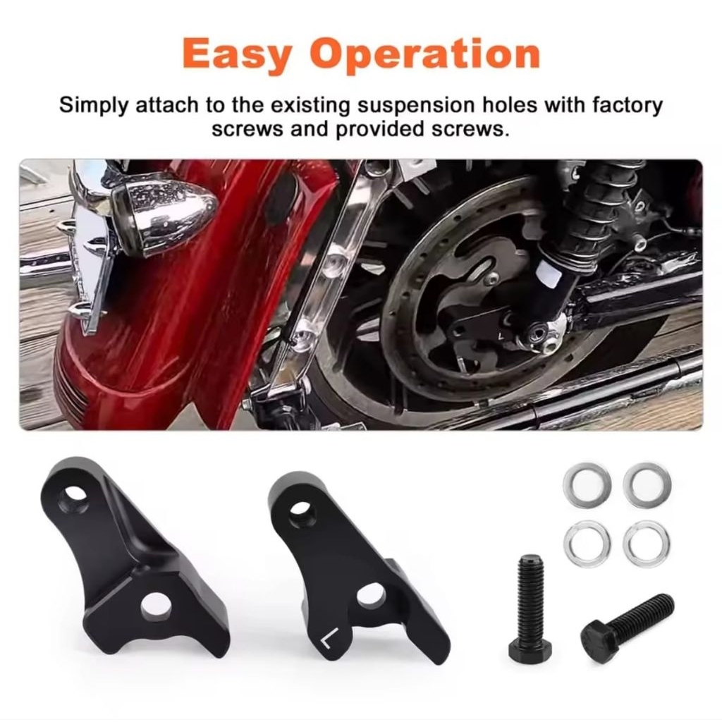 LOWERING 2" KIT SPECIAL HARLEY DAVIDSON TOURING MODEL