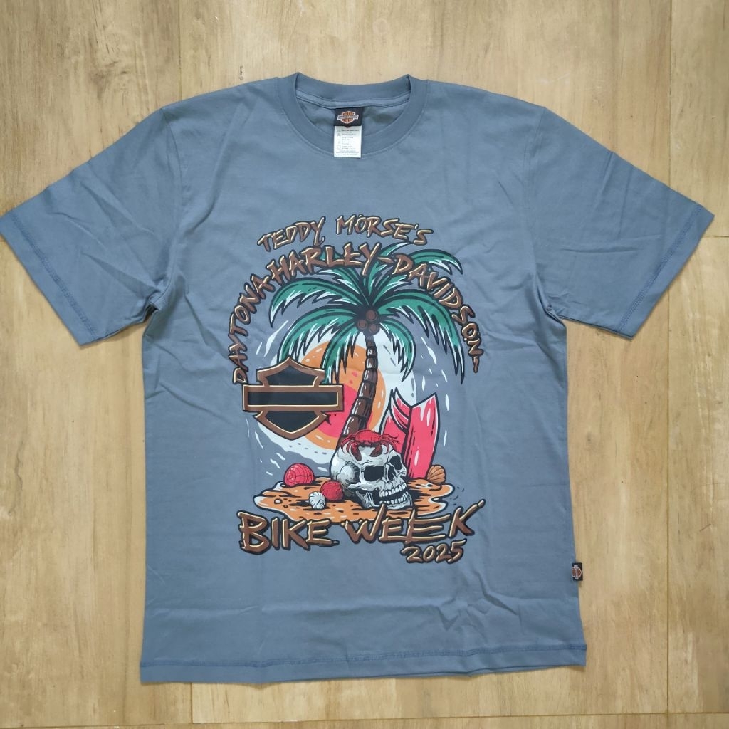 TSHIRT daytona grey Harley Davidson motorcycle 3 size