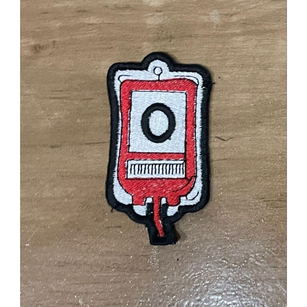 Patch Golongan Darah / Labu donor darah