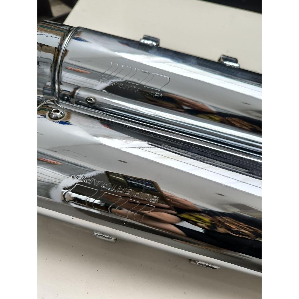 KNALPOT second SLIPON SUPERTRAP Harley Davidson