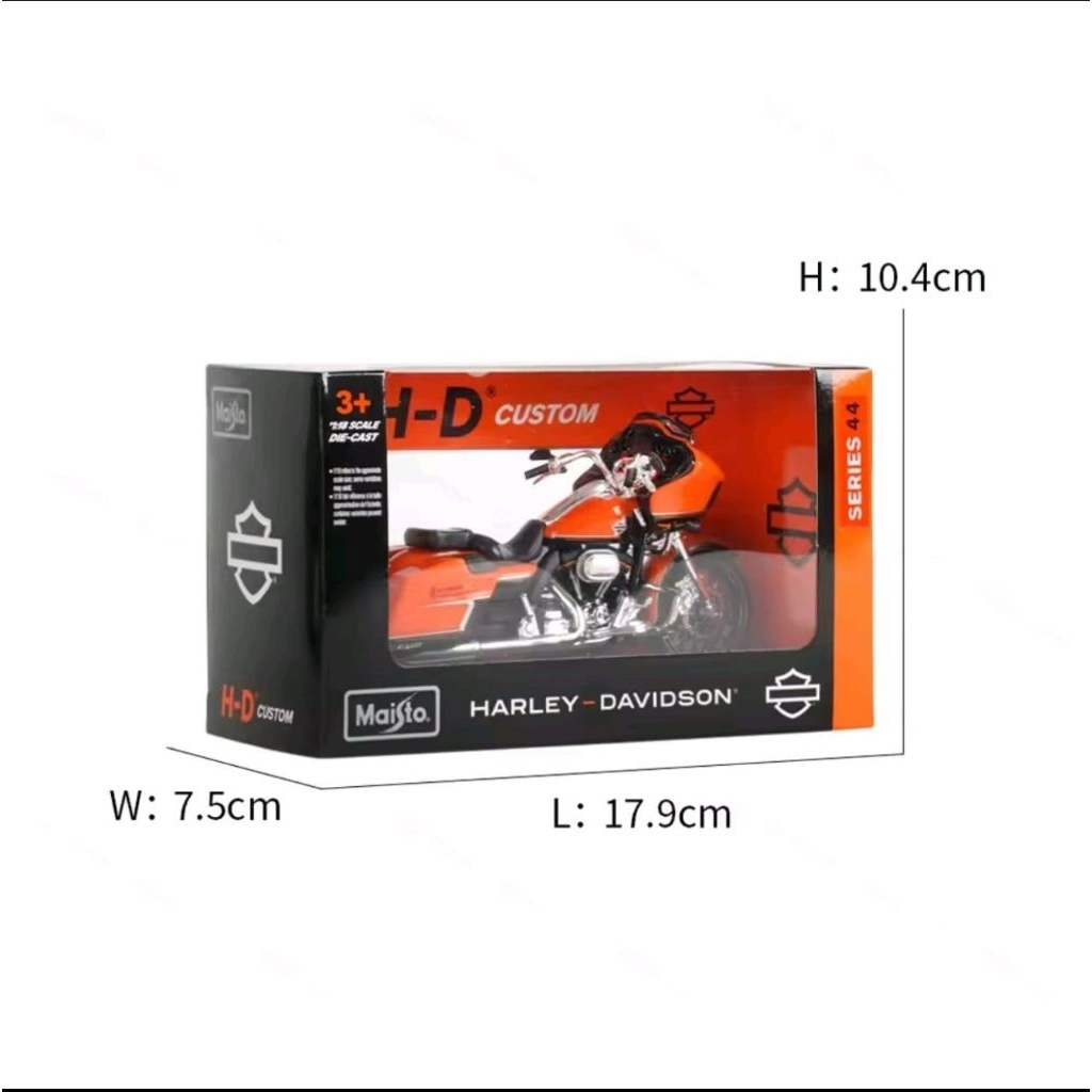 maisto DIECAst 1:18 roadglide cvo 2022 Orange