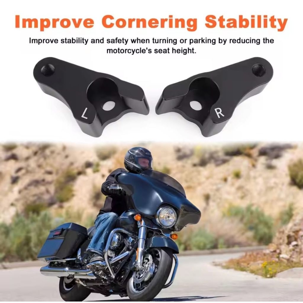LOWERING 2" KIT SPECIAL HARLEY DAVIDSON TOURING MODEL