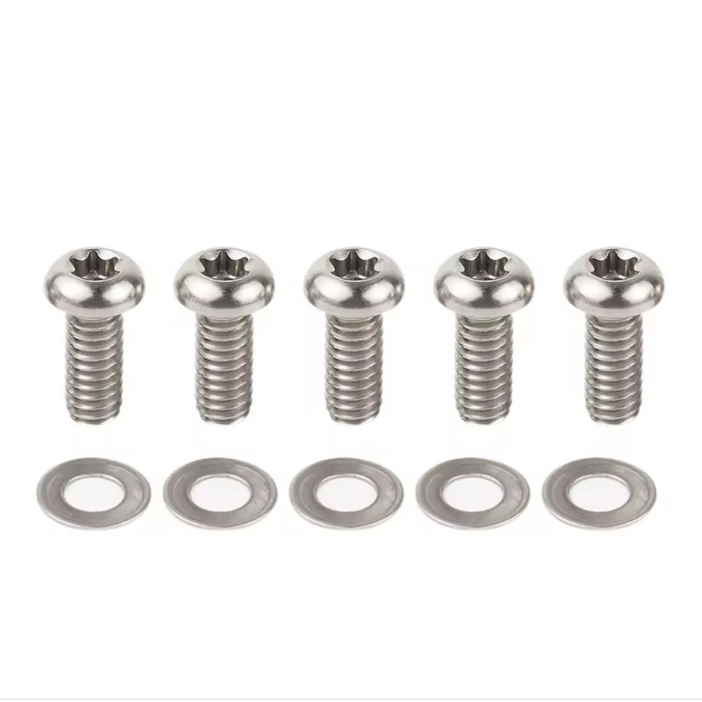 TITANIUM ALLOY SILVER CLUTCH COVER BOLTZ DELBY COVER FOR TOURING Harley Davidson motorcycle
