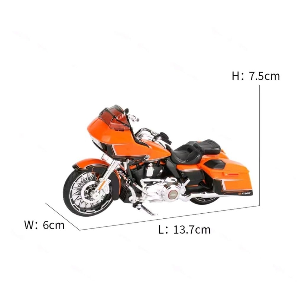 maisto DIECAst 1:18 roadglide cvo 2022 Orange