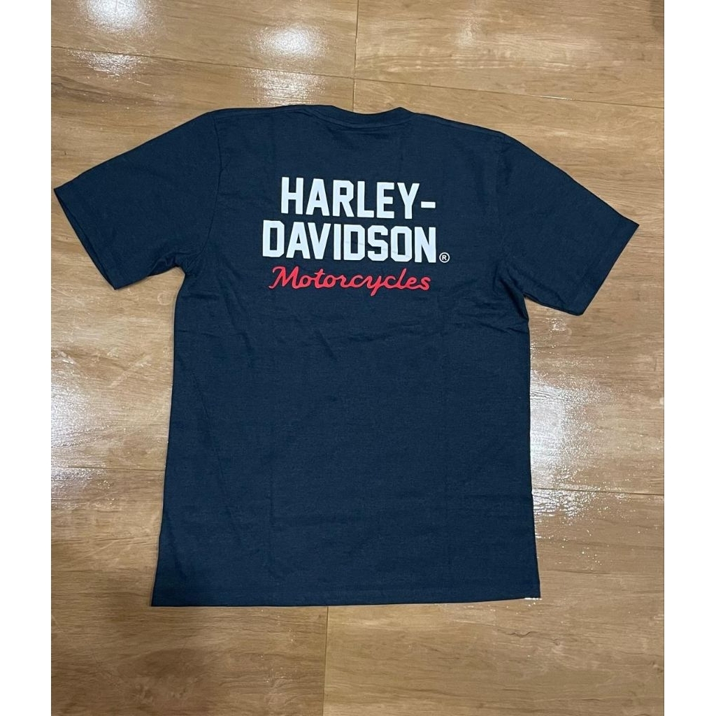 KAOS HARLEY DAVIDSON warna Navy