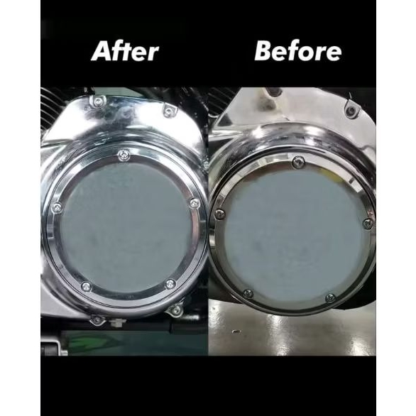 TITANIUM ALLOY SILVER CLUTCH COVER BOLTZ DELBY COVER FOR TOURING Harley Davidson motorcycle