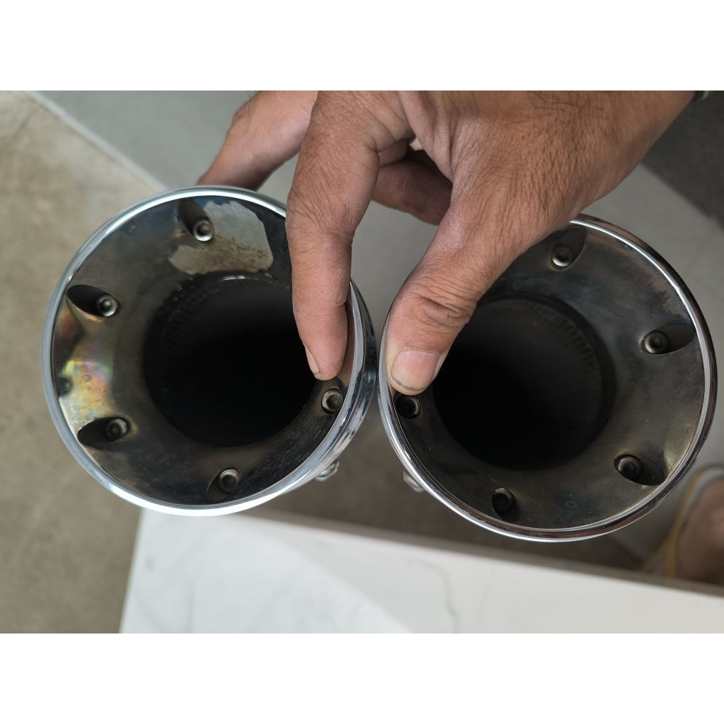 KNALPOT second SLIPON SUPERTRAP Harley Davidson