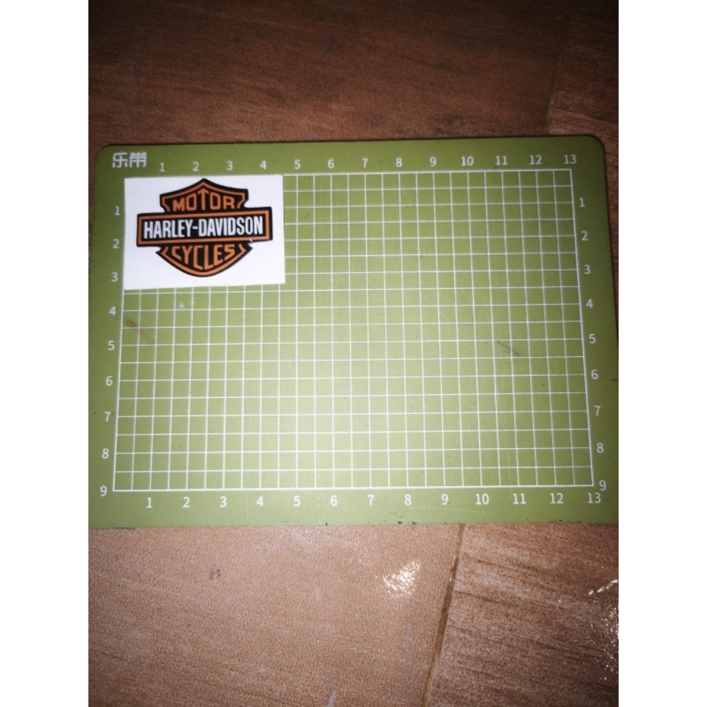 STICKER BIASA DECAL HARLEY DAVIDSON TRANSPARAN