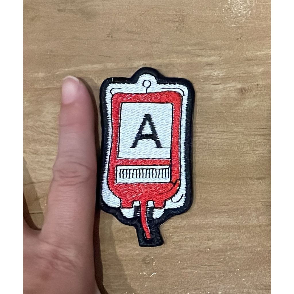 Patch Golongan Darah / Labu donor darah