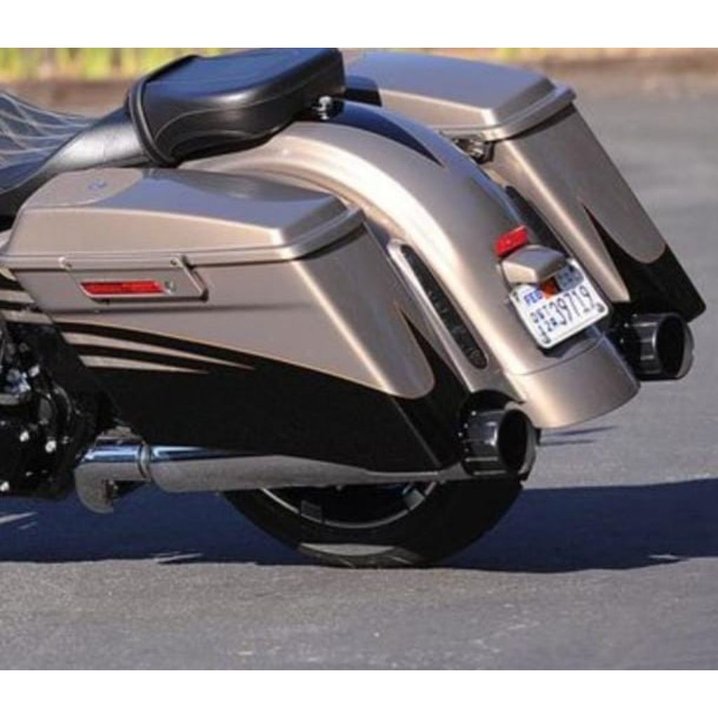 SLIP ON N TRUEDUAL ORIGINAL GENUINE EX ROADGLIDE CVO 2013 kondisi 85%