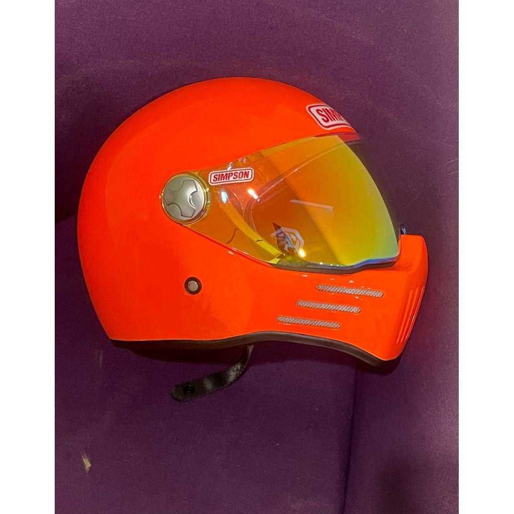 helm fullface model Simpson DOT 3 VINTAGE ABS