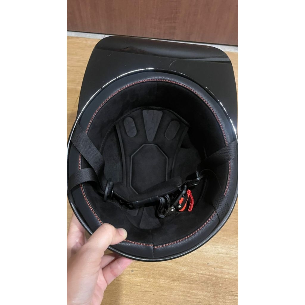 Half helmet (black) Made in Factory