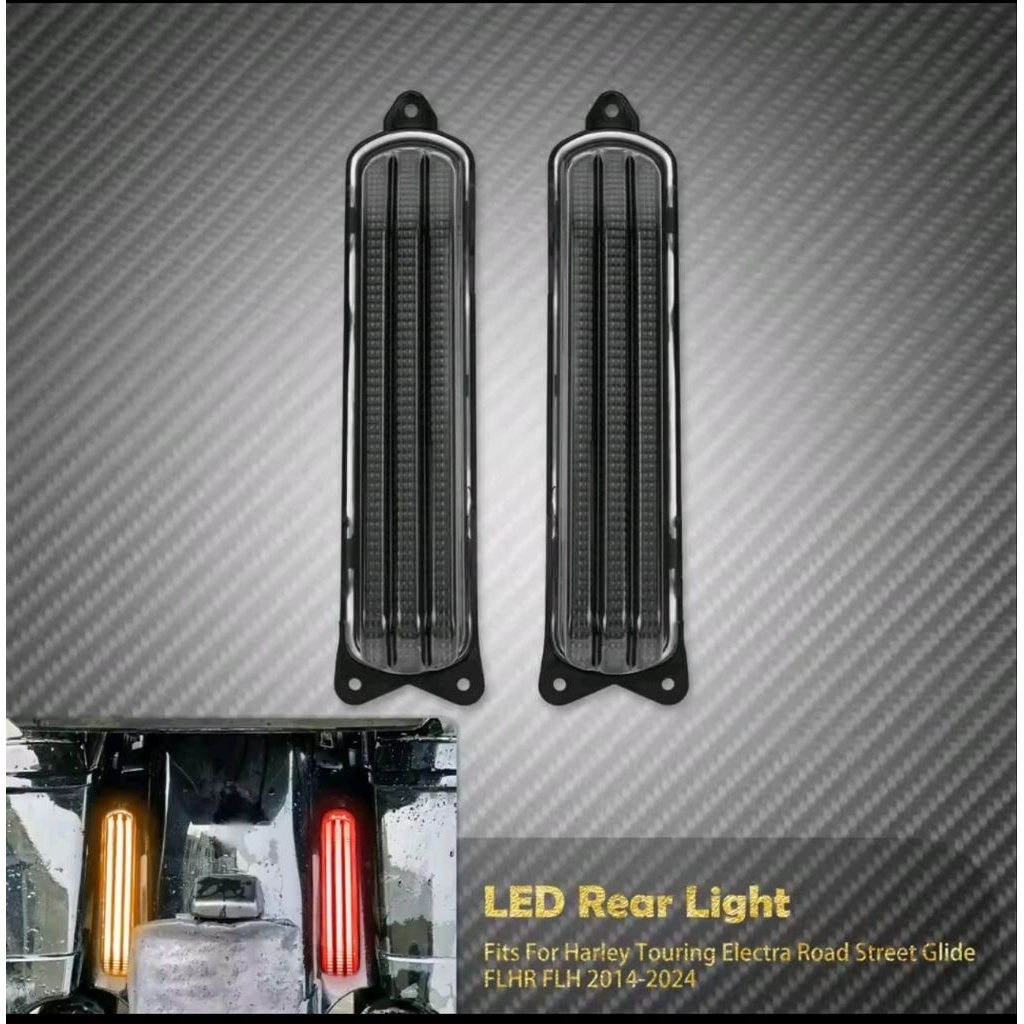 LED Light mika clear Smoke rare Fender brake turns light