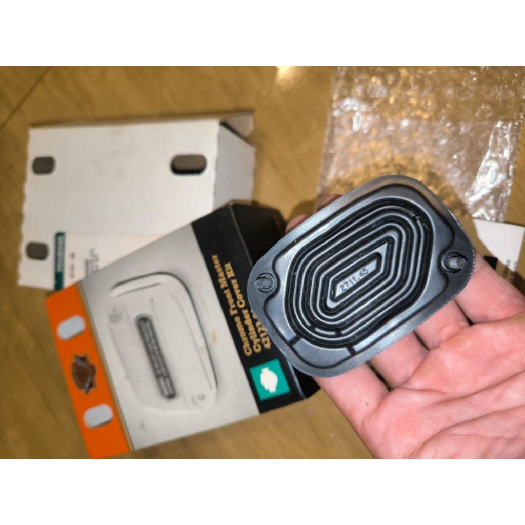 Black Front Master Cylinder COVER KIT