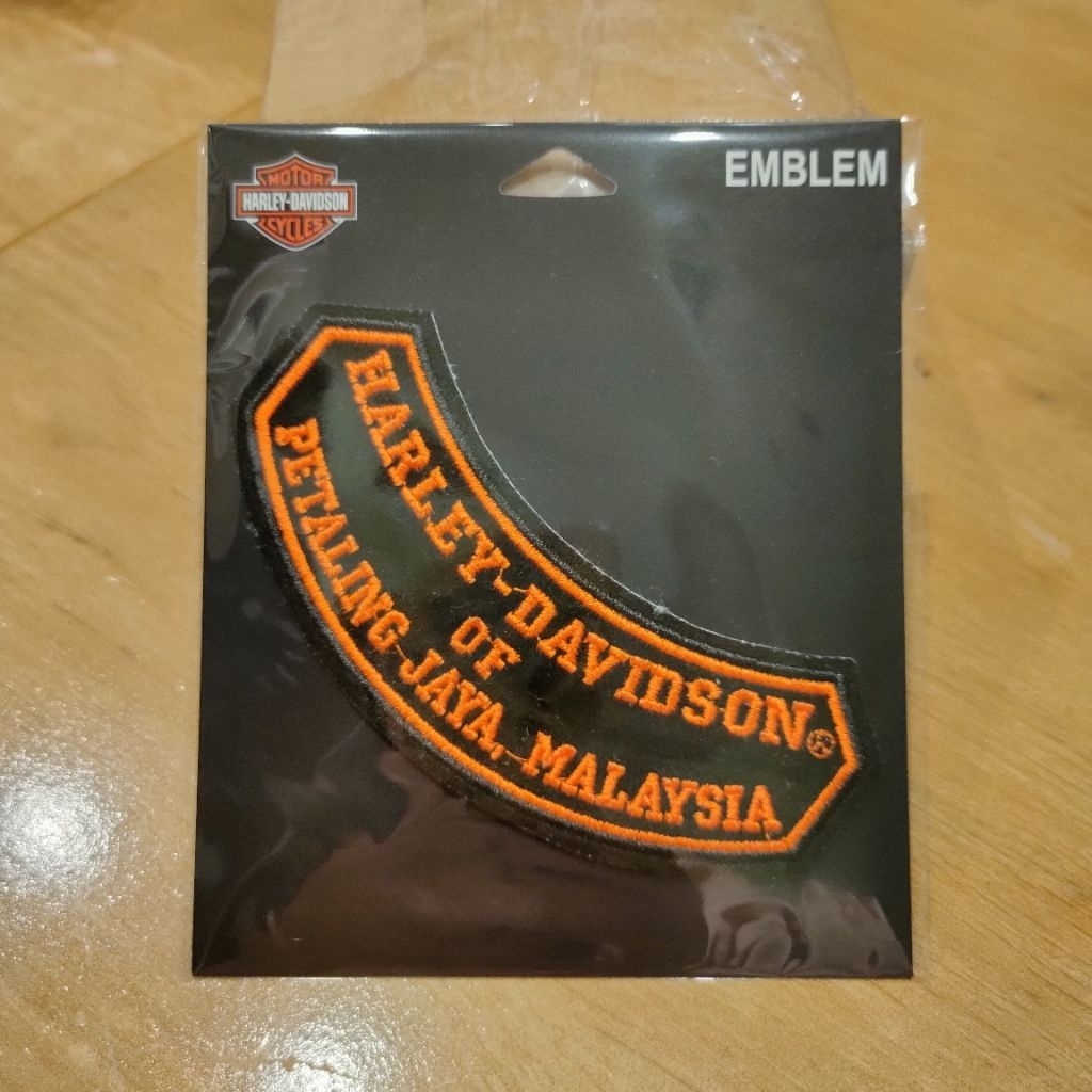 PATCH COLLECTOR PETALING-MALAYSIA HARLEY DAVIDSON MOTORCYCLES
