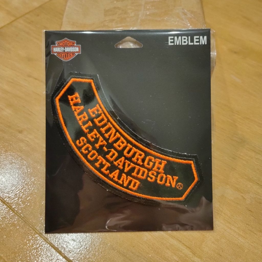 PATCH COLLECTOR SCOTLAND HARLEY DAVIDSON MOTORCYCLES