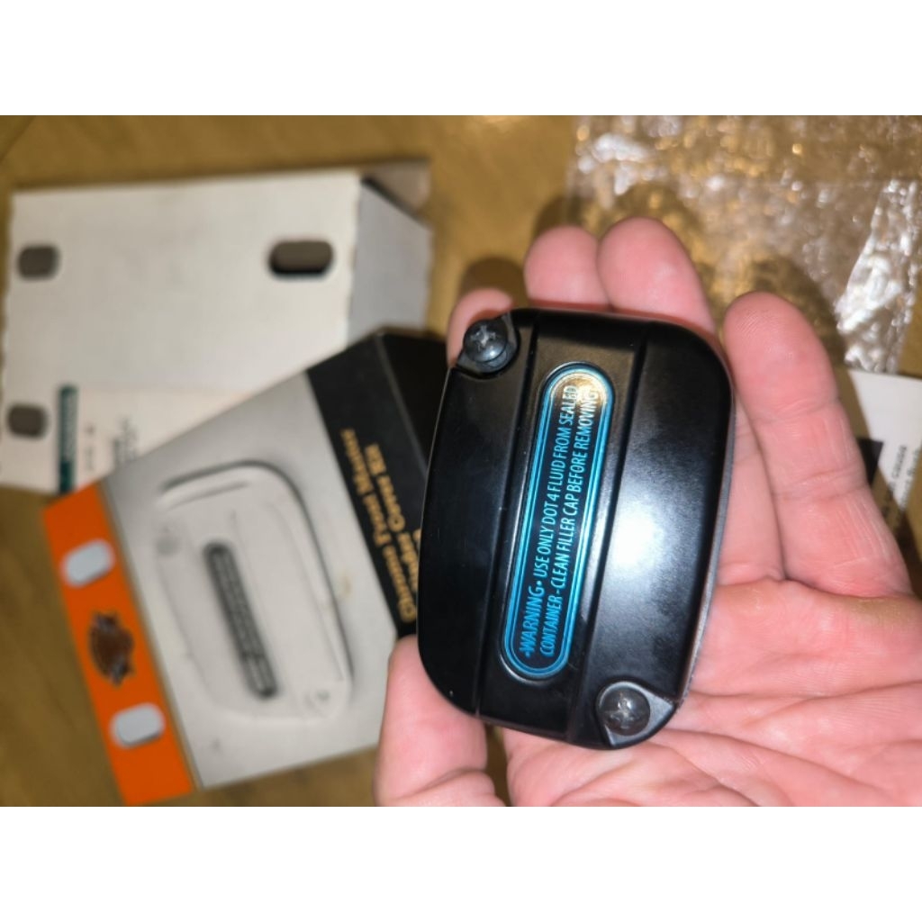Black Front Master Cylinder COVER KIT