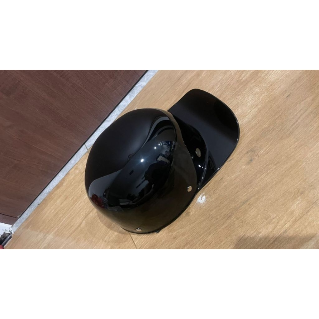 Half helmet (black) Made in Factory