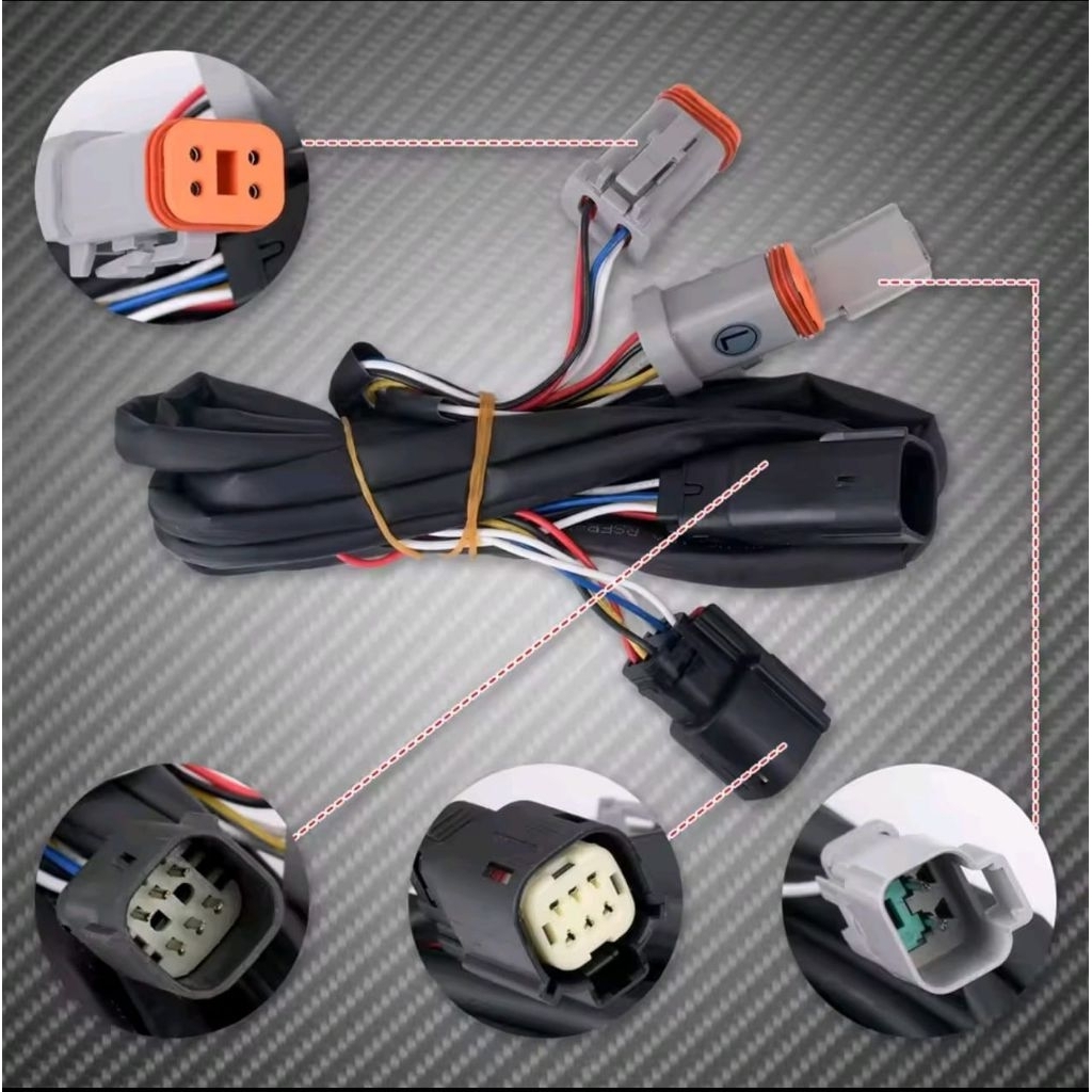 LED Light mika clear Smoke rare Fender brake turns light