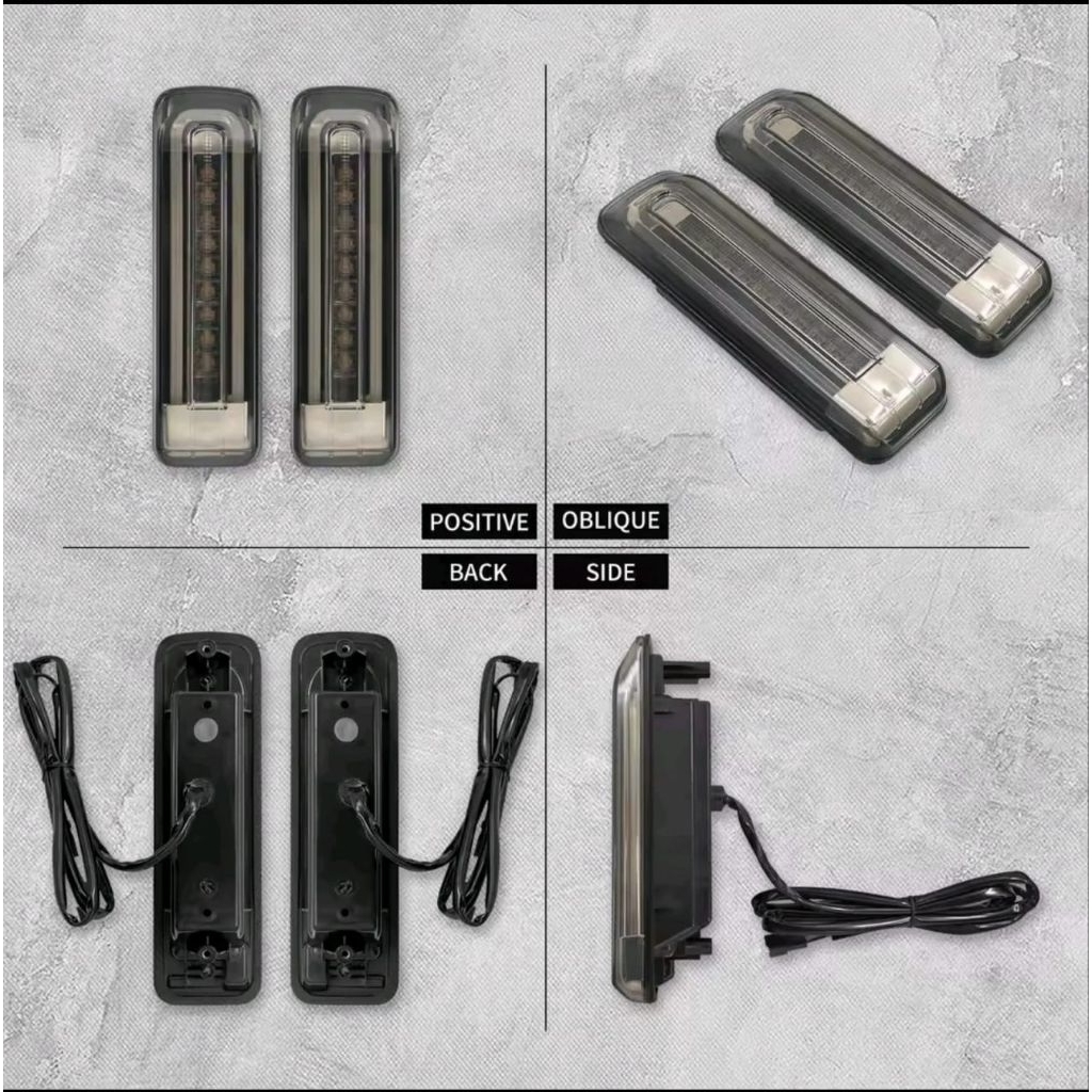 LED lights REAR FENDER SIDE LAMP TURN SIGNAL BRAKE
