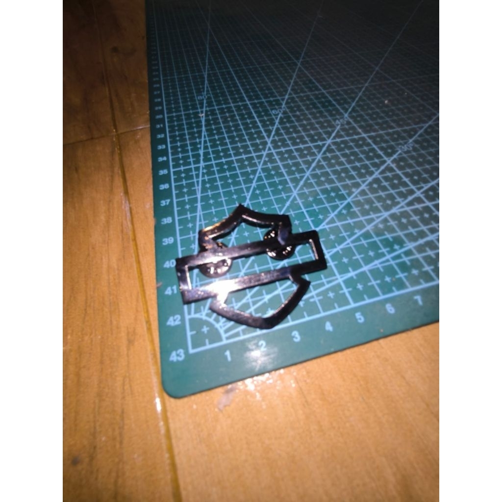 PIN Harley davidson BLACK UNTUK DI JAKET