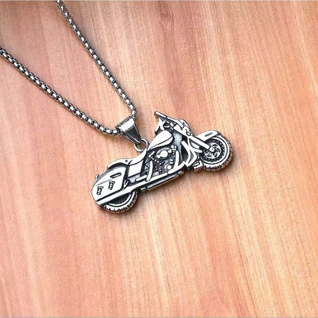 KALUNG FASHION BIKER MODEL ROADKING HARLEY DAVIDSON MOTORCYCLE stainless