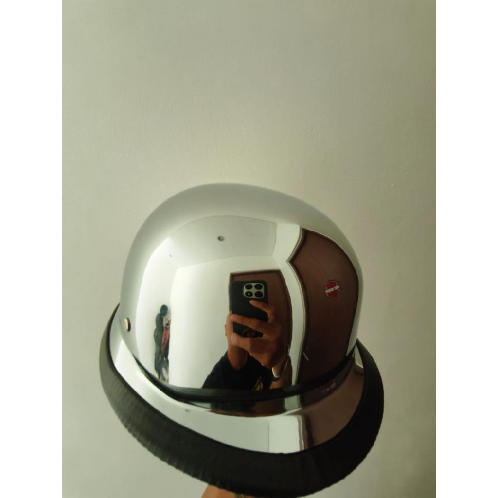 HELM chrome model veteran import all size unisex Harley Davidson motorcycles