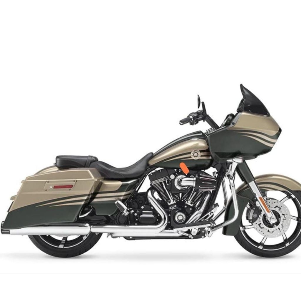 SLIP ON N TRUEDUAL ORIGINAL GENUINE EX ROADGLIDE CVO 2013 kondisi 85%
