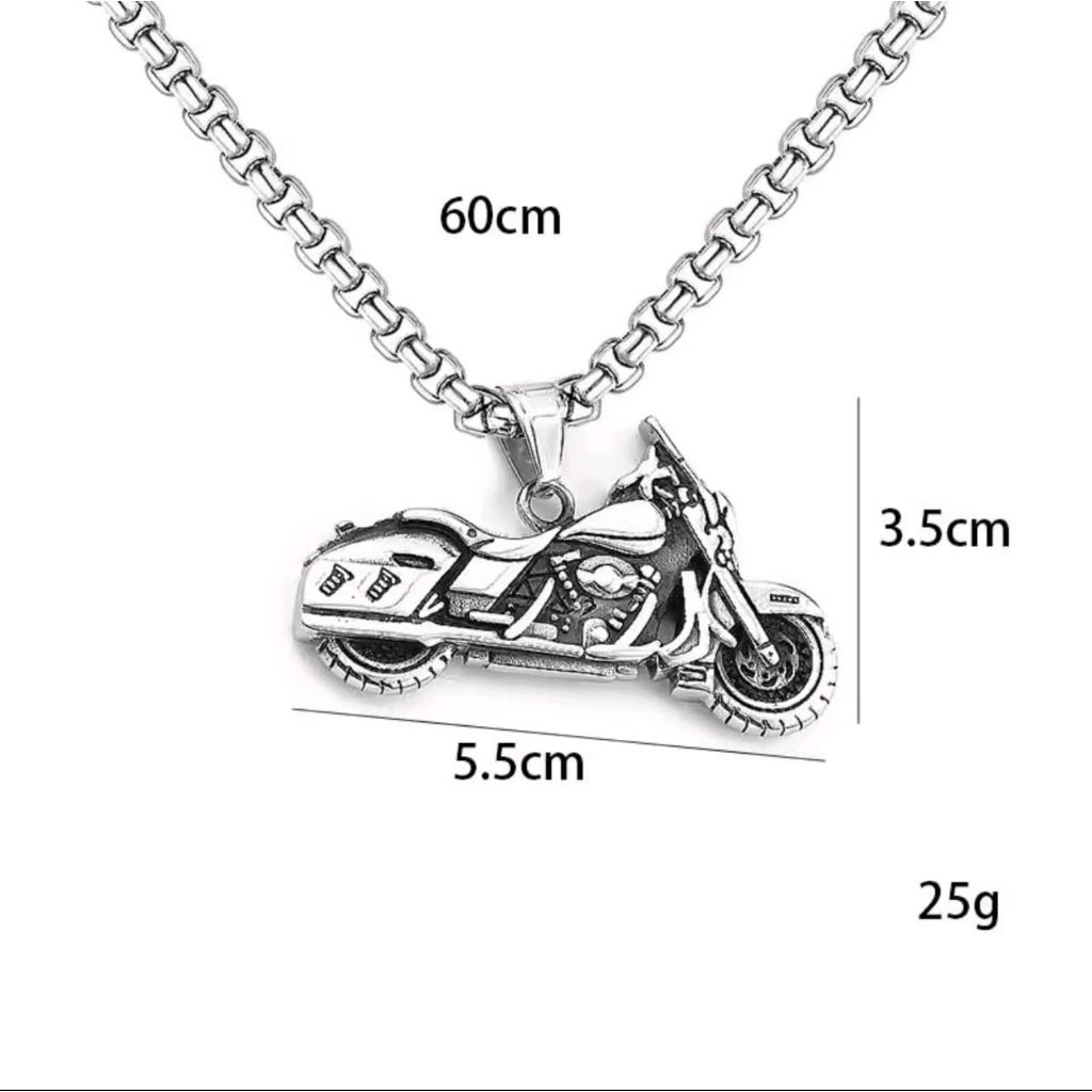 KALUNG FASHION BIKER MODEL ROADKING HARLEY DAVIDSON MOTORCYCLE stainless