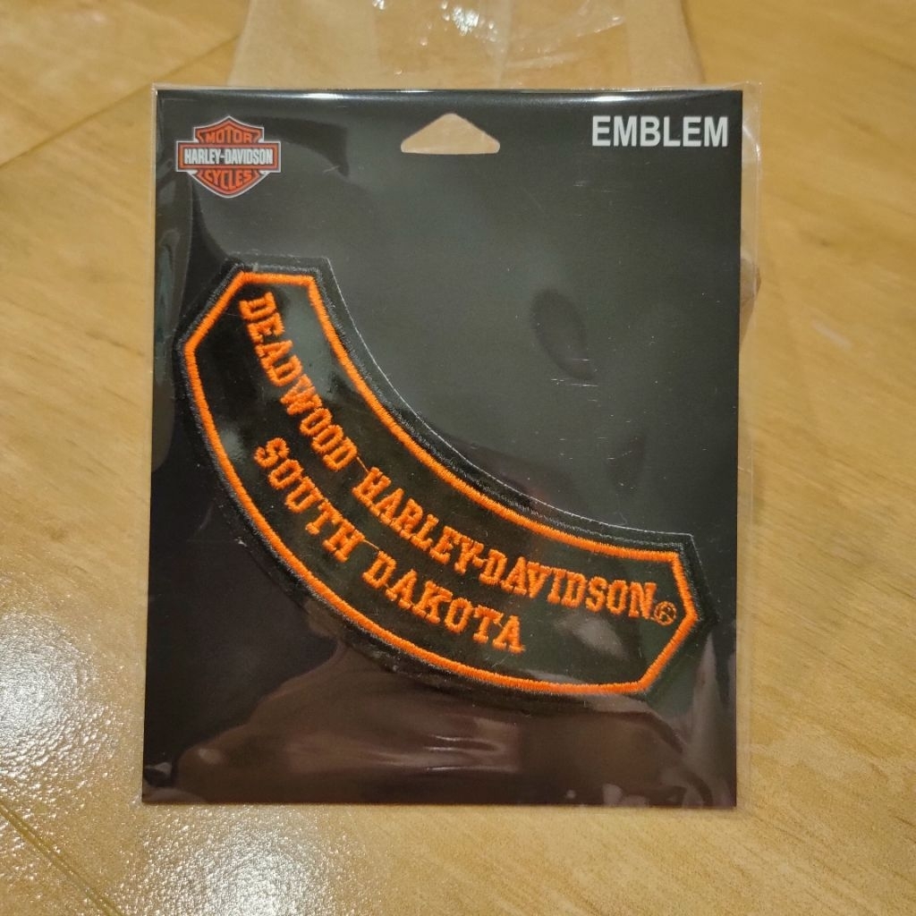 COLLECTOR PATCH Deadwood SOUTH DAKOTA HARLEY DAVIDSON MOTORCYCLES