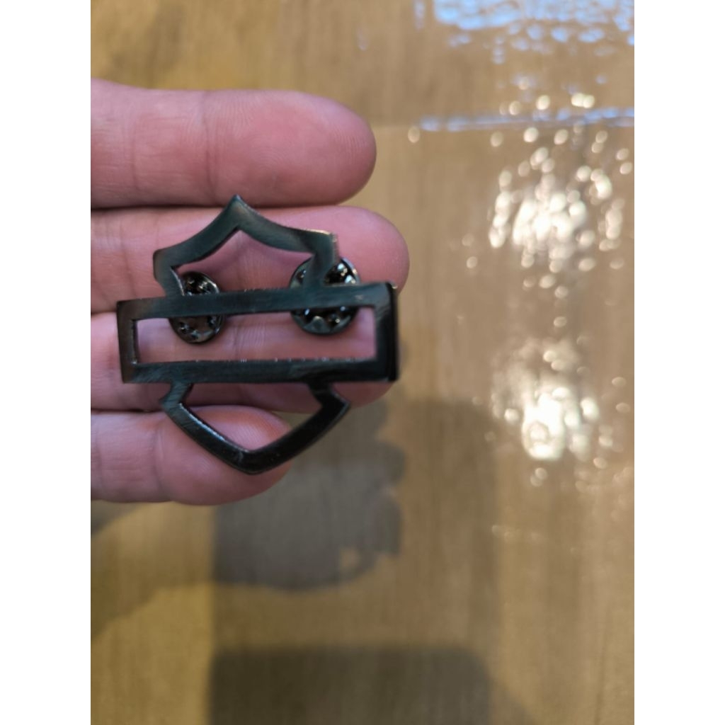 PIN Harley davidson BLACK UNTUK DI JAKET