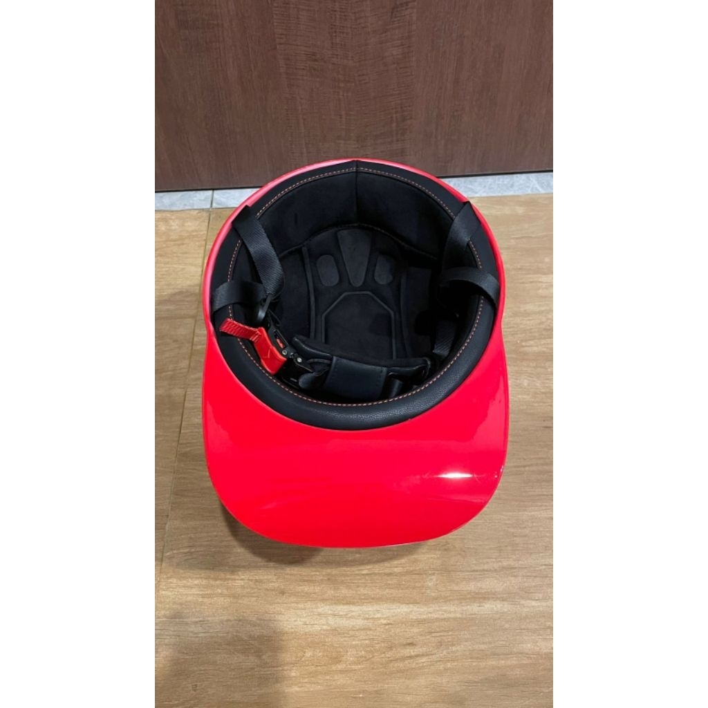Half helmet RED Made in Factory