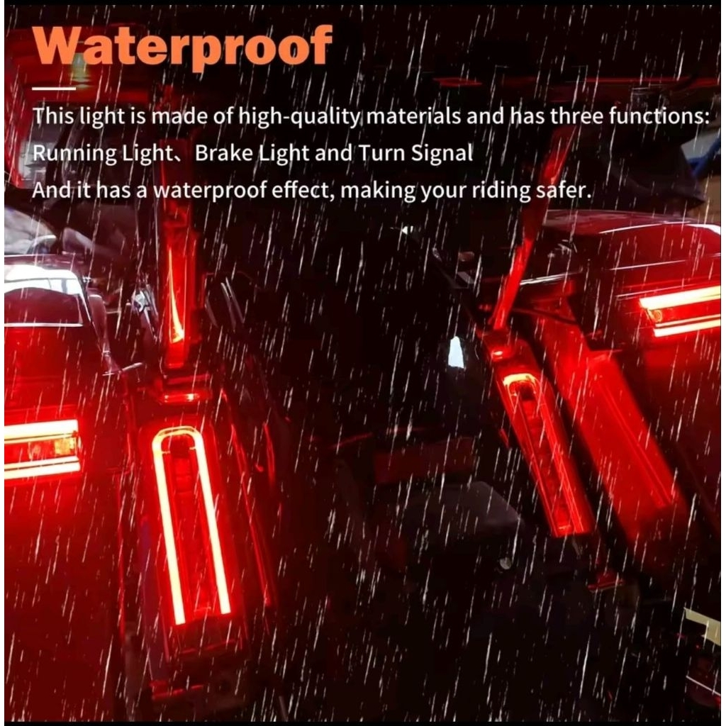 LED lights REAR FENDER SIDE LAMP TURN SIGNAL BRAKE