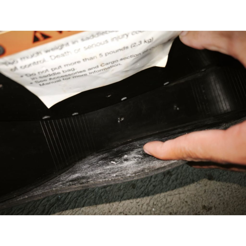 SIDEBAG SECOND ORIGINAL for Sportster or SOFTAIL Harley Davidson motorcycles kondisi 85%