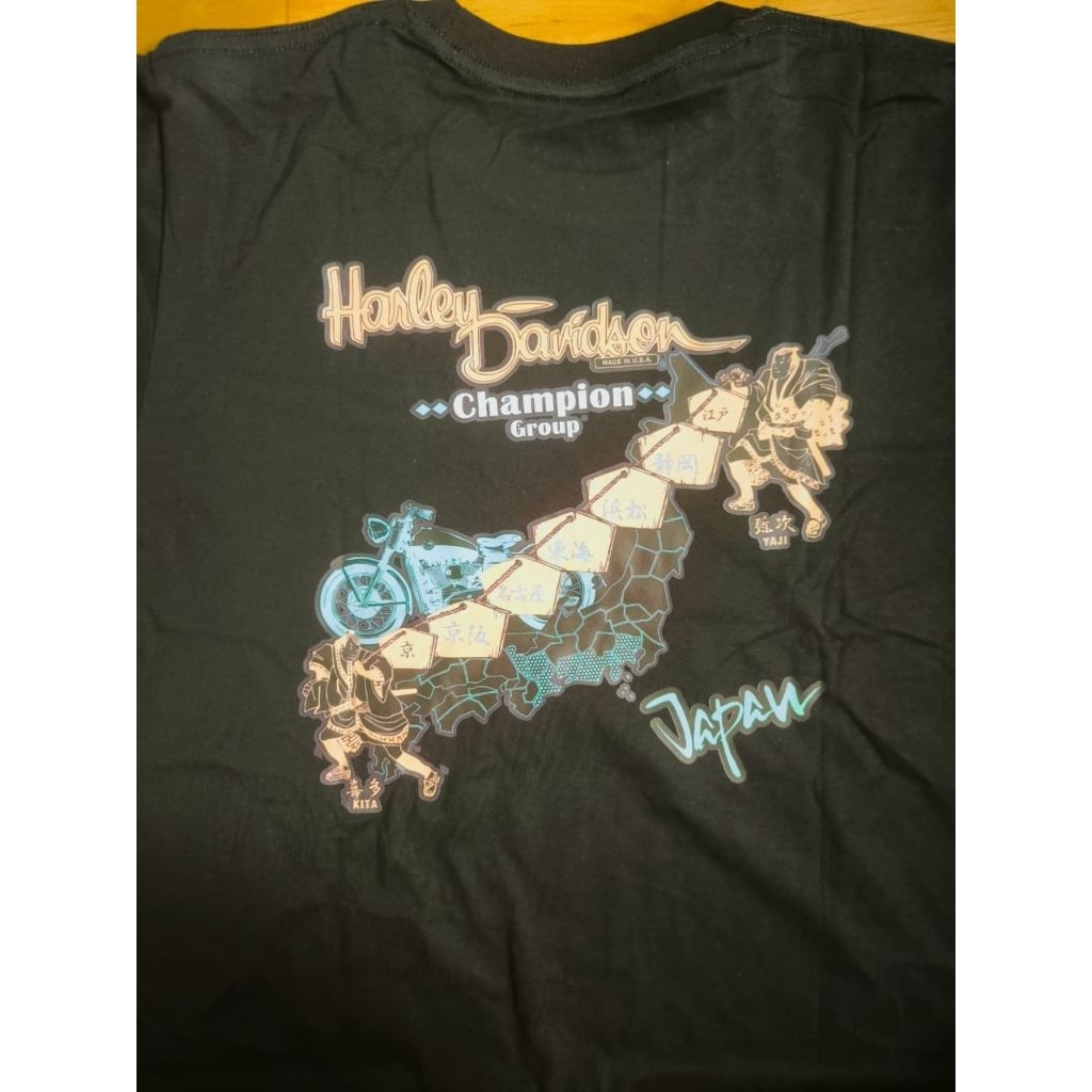 KAOS COTTON 30S BLACK TSHIRT MOTIF HD JAPAN LD54 P71