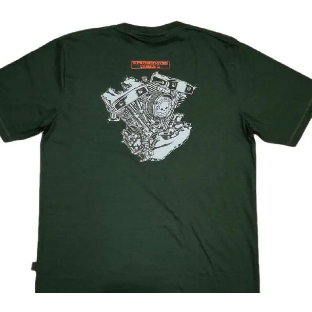 kaos T shirt hands army machine Harley davidson LD 55