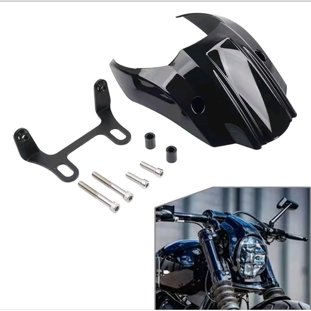 MASK PROTECTOR FOR 2015-2022 SOFTAIL BREAKOUT HARLEY DAVIDSON MOTORCYCLE ABS PLASTIC
