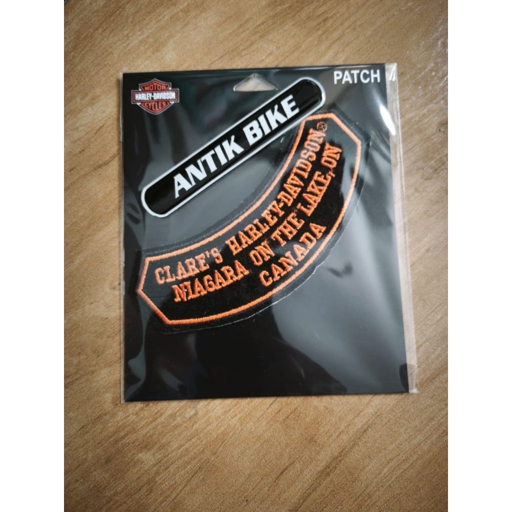 HARLEY DAVIDSON PATCH COLLECTOR CLare Niagara On the lake Canada