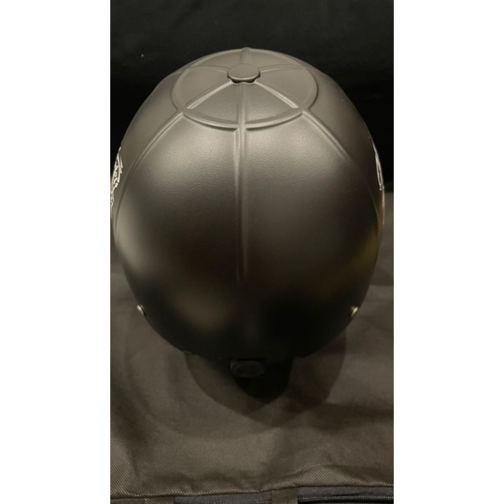 HALF HELMET UNIQUE MODEL BASEBALL CAP MOTIF HARLEY DAVIDSON MOTORCYCLE BLack allsize UNISEX LIGHT WEIGHT 0.6kg