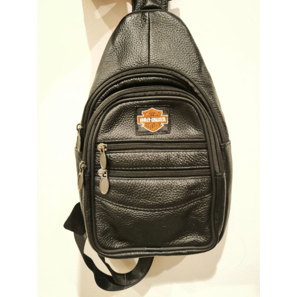 SLINGBAG tas selempang GENUINE Leather Kulit asli