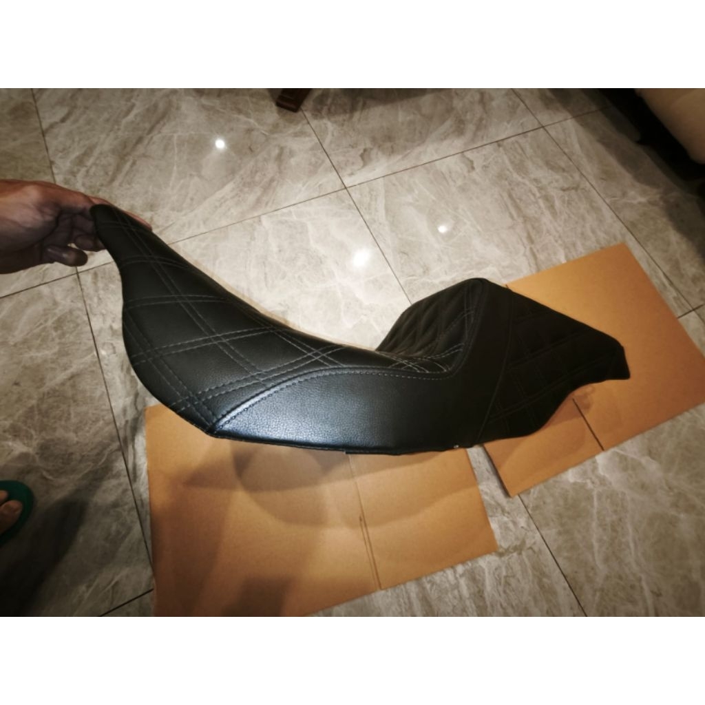 JOK SADDLEMEN SEAT SECOND ORIGINAL EX ROADKING touring 2008-2024 kondisi 90% Harley Davidson motorcycle
