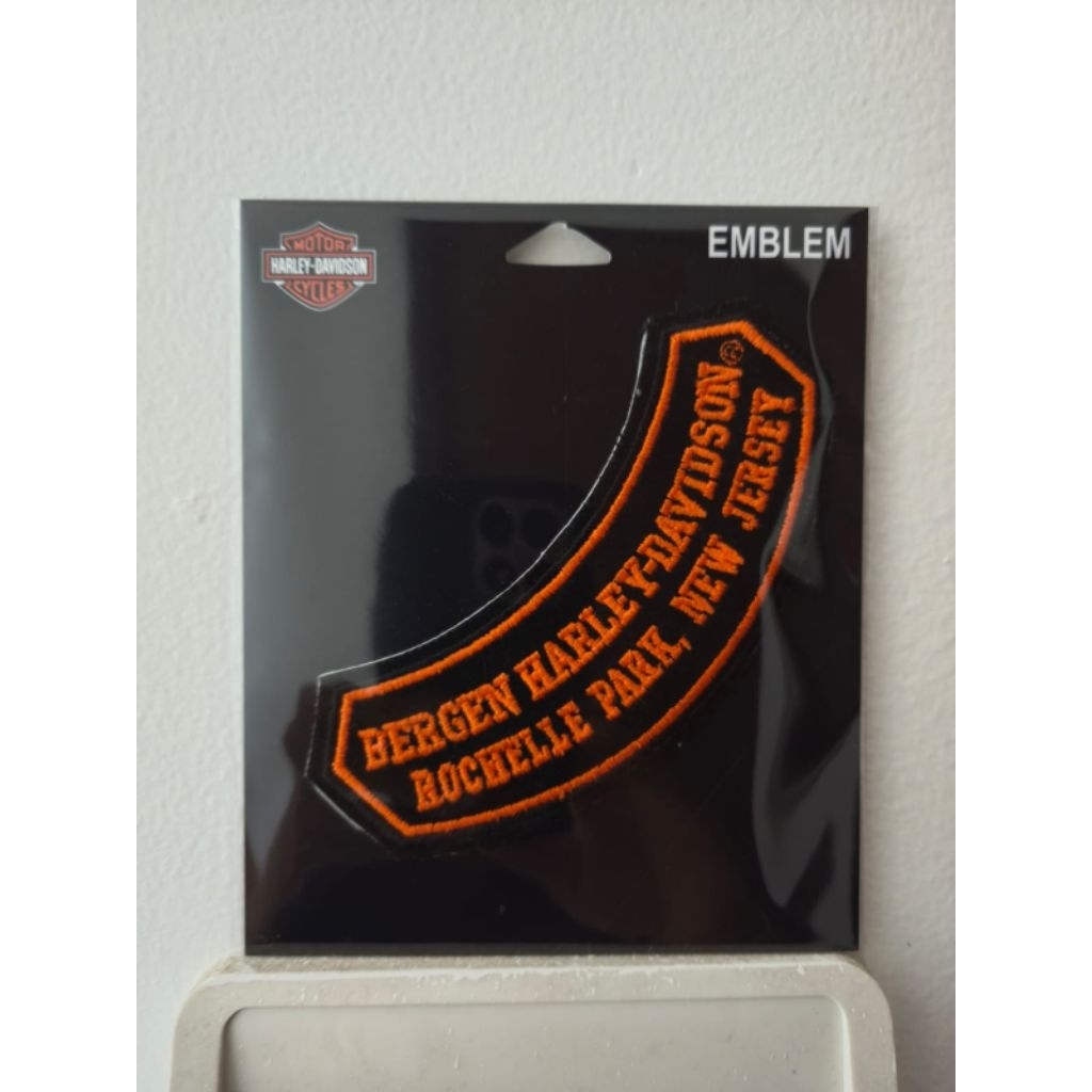 BErgen New Jersey patch Harley davidson