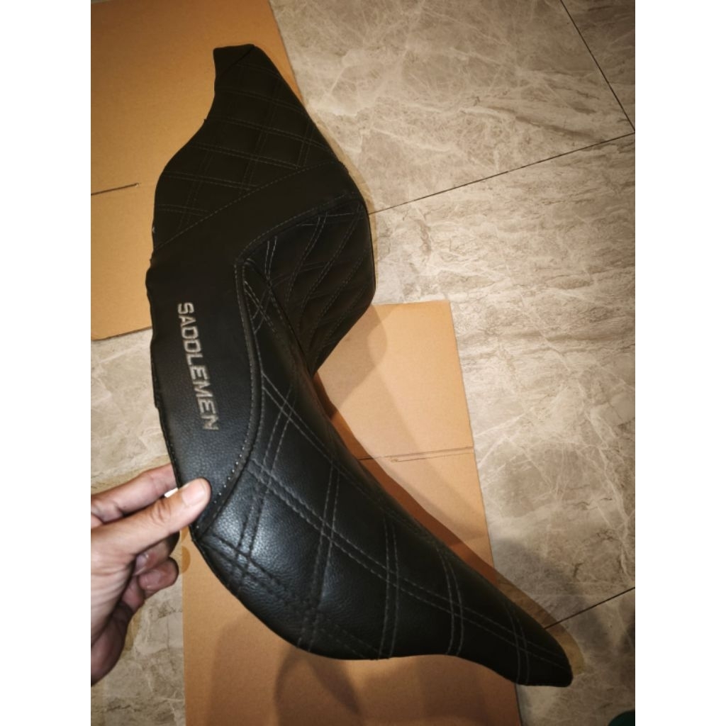 JOK SADDLEMEN SEAT SECOND ORIGINAL EX ROADKING touring 2008-2024 kondisi 90% Harley Davidson motorcycle